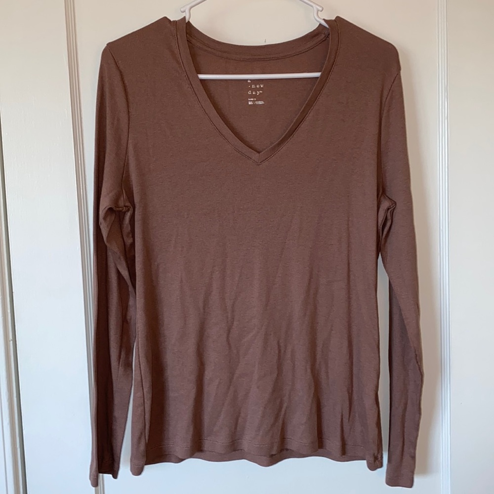 A New Day Long Sleeve V-Neck